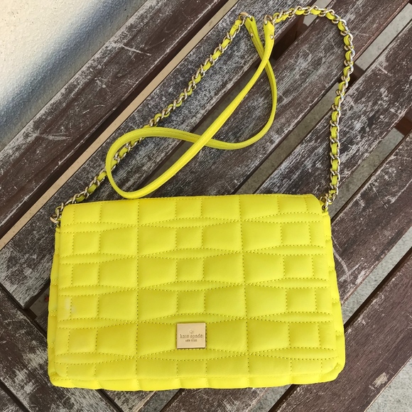 kate spade Handbags - Kate Spade quilted leather cross body bag